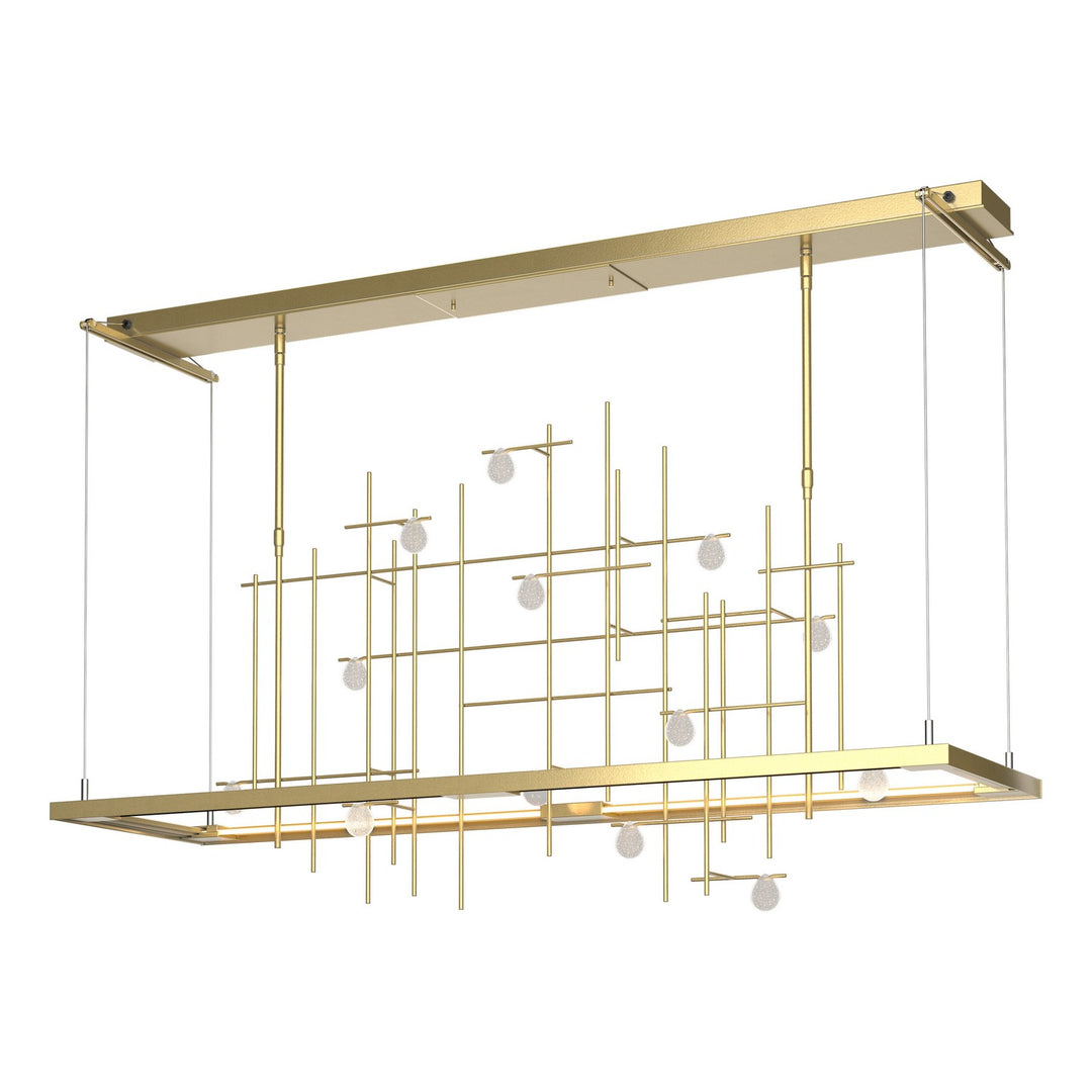 Hubbardton Forge Canada - 139752-LED-STND-86-YG0500 - LED Pendant - Four Seasons - Modern Brass