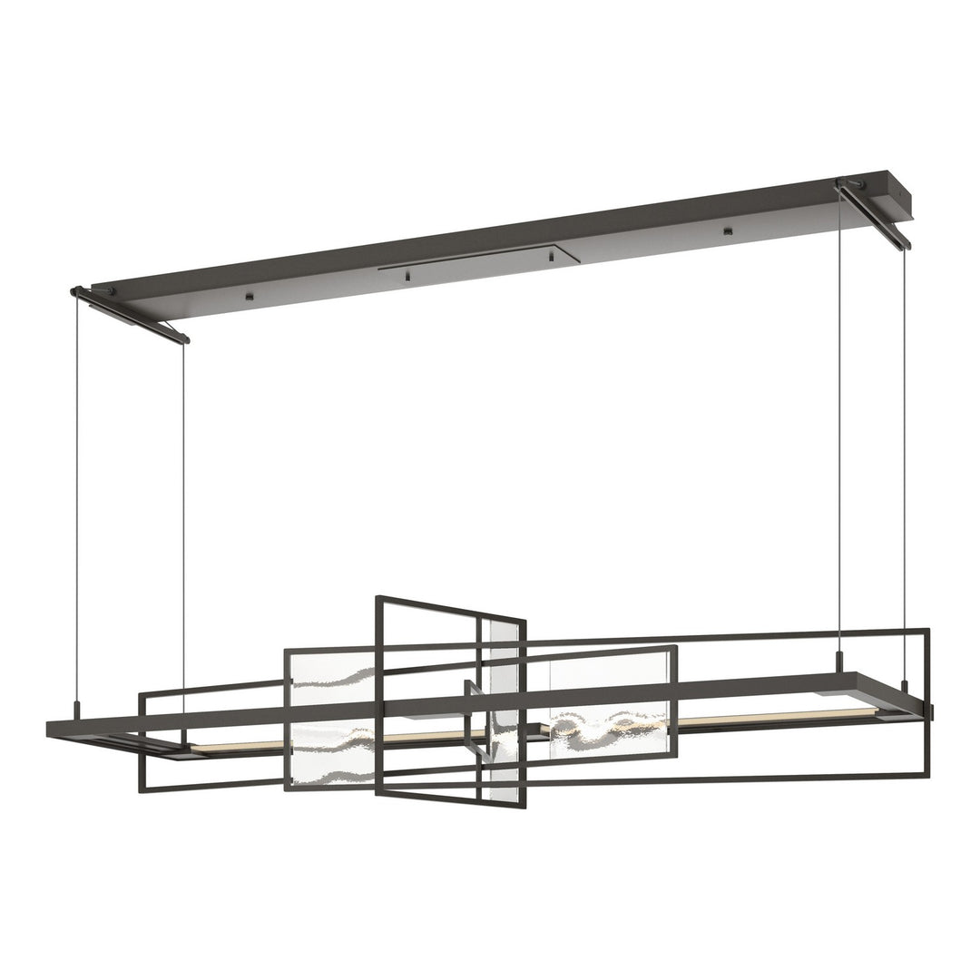 Hubbardton Forge Canada - 139754-LED-STND-07-AQ - LED Pendant - Four Seasons - Dark Smoke