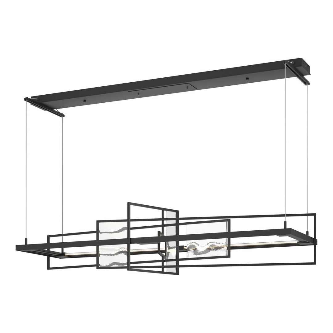 Hubbardton Forge Canada - 139754-LED-STND-10-AQ - LED Pendant - Four Seasons - Black