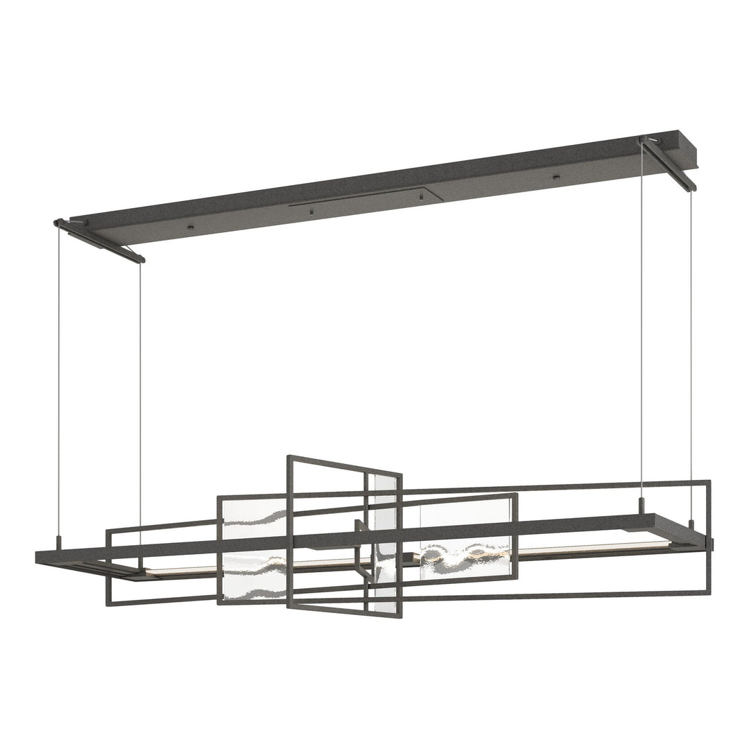 Hubbardton Forge Canada - 139754-LED-STND-20-AQ - LED Pendant - Four Seasons - Natural Iron