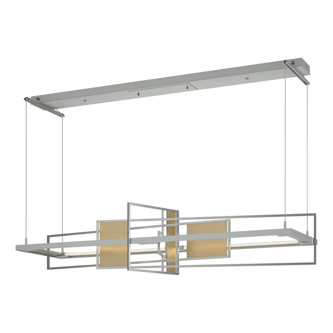 Hubbardton Forge Canada - 139754-LED-STND-82-84 - LED Pendant - Four Seasons - Vintage Platinum