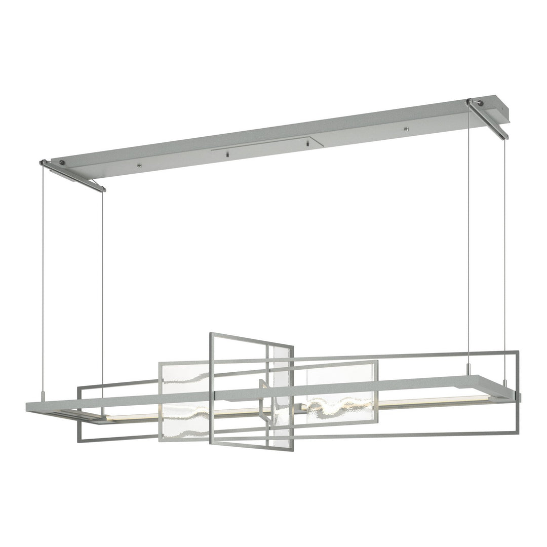 Hubbardton Forge Canada - 139754-LED-STND-82-AQ - LED Pendant - Four Seasons - Vintage Platinum