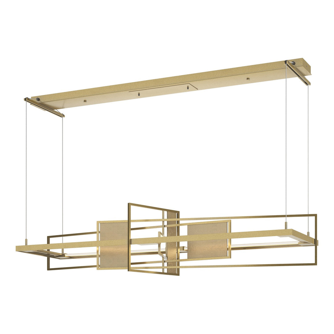 Hubbardton Forge Canada - 139754-LED-STND-86-84 - LED Pendant - Four Seasons - Modern Brass
