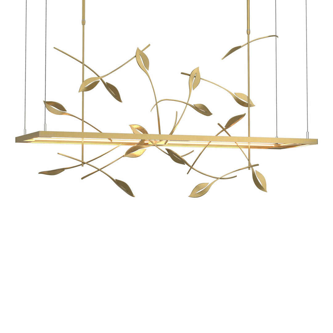 Hubbardton Forge Canada - 139756-LED-LONG-86 - LED Pendant - Four Seasons - Modern Brass
