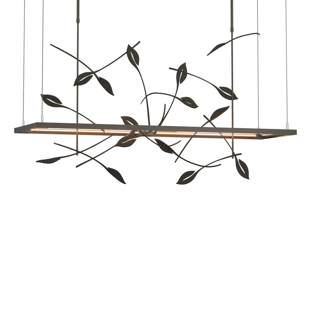 Hubbardton Forge Canada - 139756-LED-SHRT-07 - LED Pendant - Four Seasons - Dark Smoke