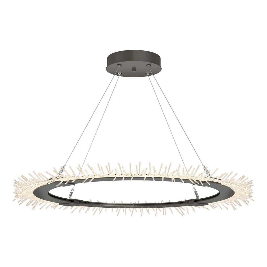 Hubbardton Forge Canada - 139772-LED-STND-07 - LED Pendant - Anemone - Dark Smoke