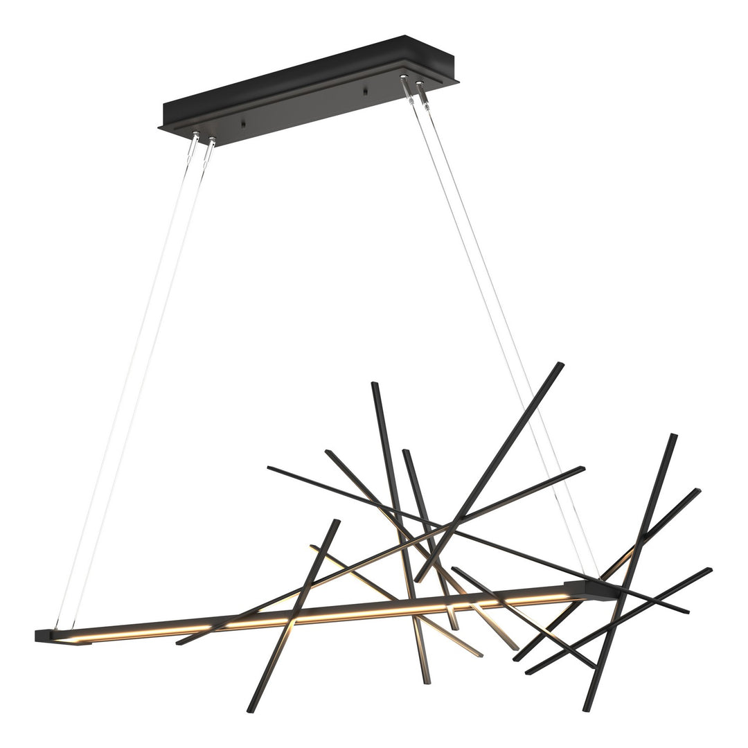 Hubbardton Forge Canada - 139778-LED-STND-10 - LED Pendant - Cascade - Black