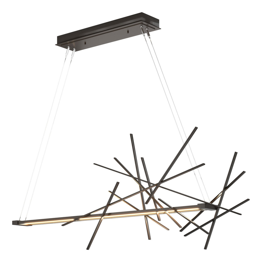 Hubbardton Forge Canada - 139778-LED-STND-14 - LED Pendant - Cascade - Oil Rubbed Bronze