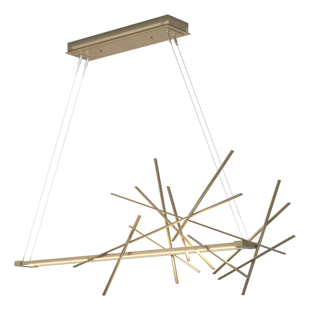 Hubbardton Forge Canada - 139778-LED-STND-84 - LED Pendant - Cascade - Soft Gold