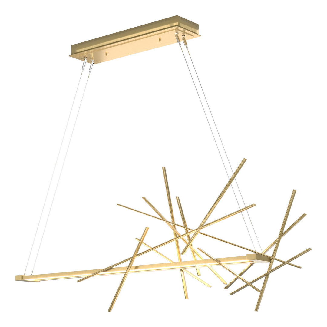 Hubbardton Forge Canada - 139778-LED-STND-86 - LED Pendant - Cascade - Modern Brass
