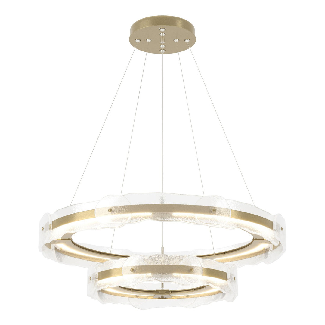 Hubbardton Forge Canada - 139782-LED-STND-86-ZM0598 - LED Pendant - Solstice - Modern Brass