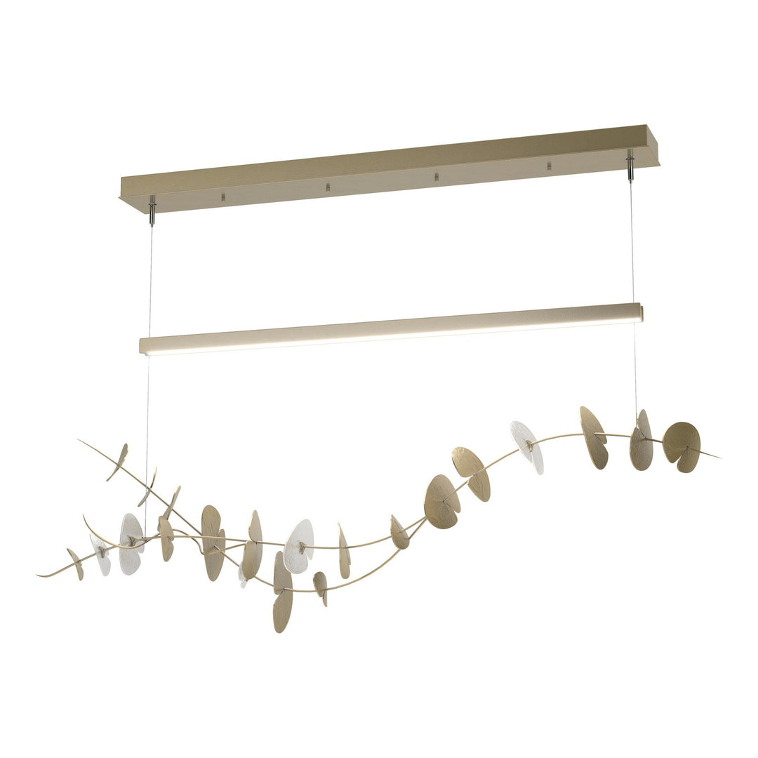 Hubbardton Forge Canada - 139812-LED-STND-86-YQ0600 - LED Pendant - Lily - Modern Brass