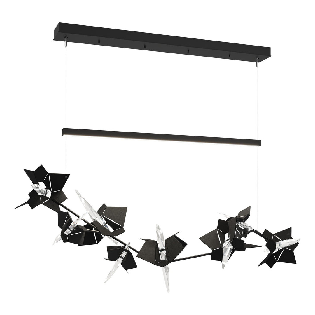 Hubbardton Forge Canada - 139813-LED-STND-10-10-CR - LED Pendant - Belladonna - Black