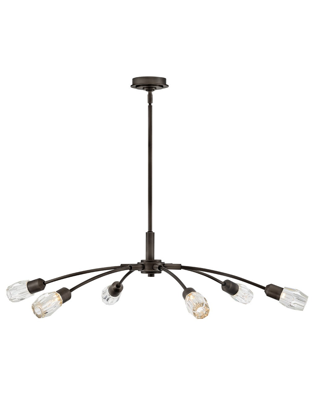Atera LED Chandelier in Black Oxide - available from The Lighting Shoppe, trusted by Canadian homeowners