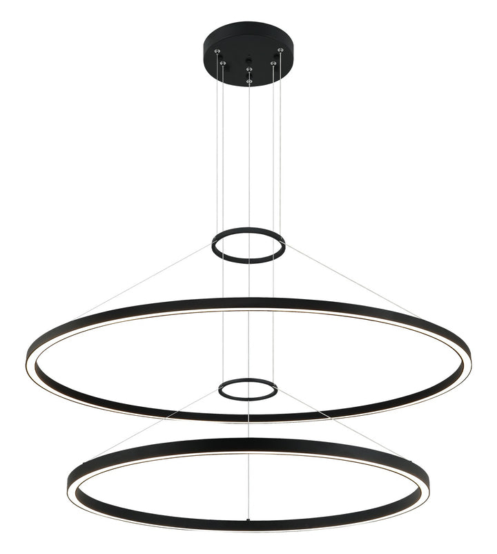 O'Hara LED Chandelier in Matte Black - available from The Lighting Shoppe, trusted by Canadian homeowners
