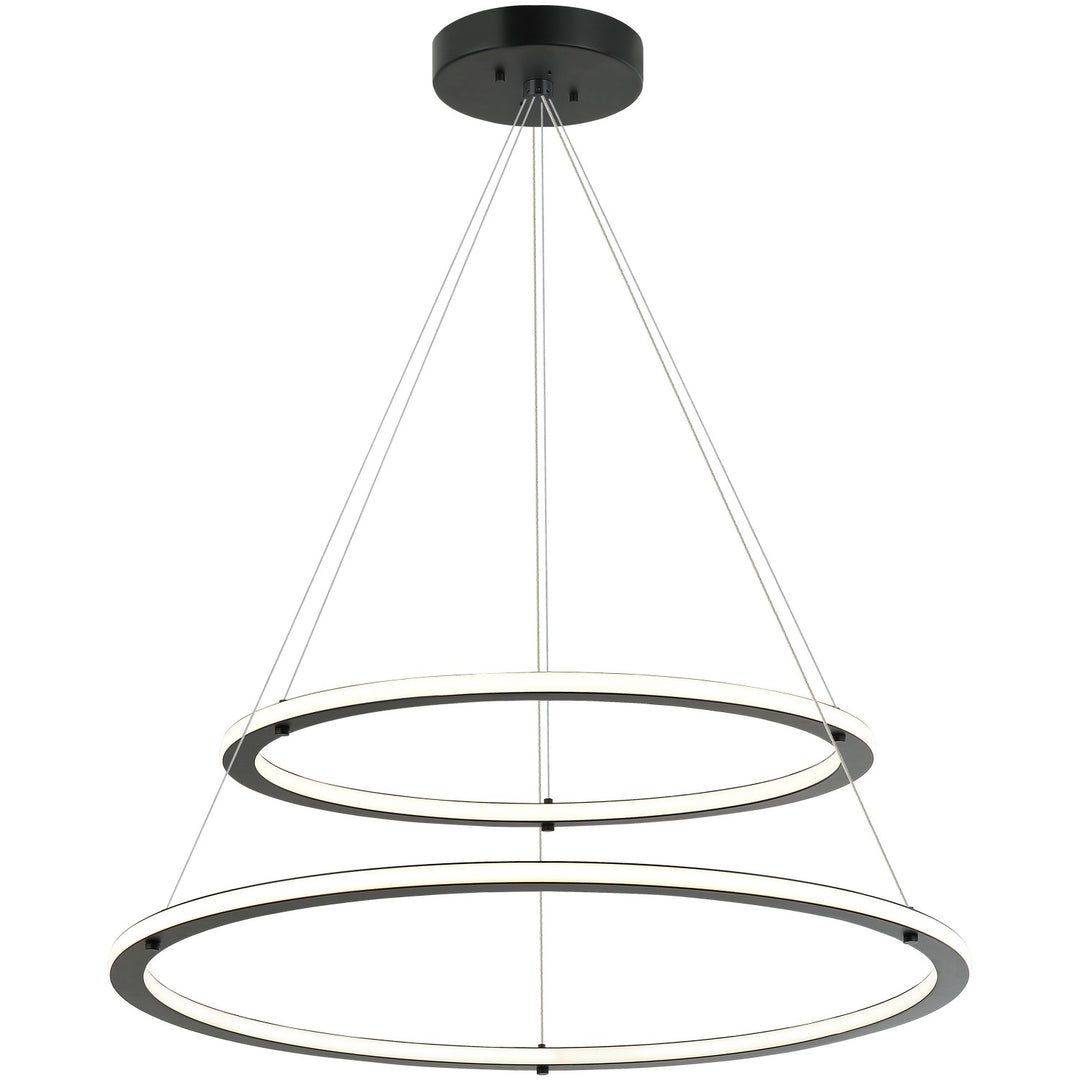 Victoria LED Pendant in Black - available from The Lighting Shoppe, trusted by Canadian homeowners