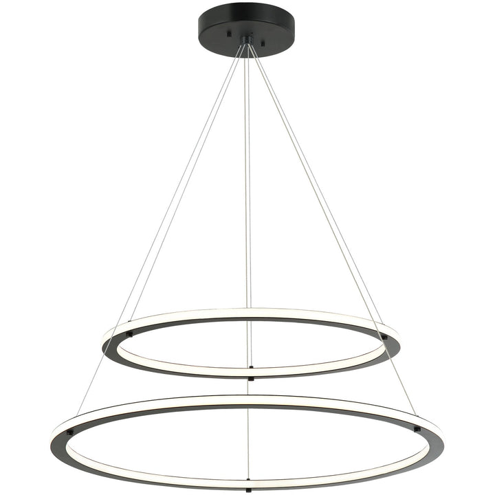 Victoria LED Pendant in Black - available from The Lighting Shoppe, trusted by Canadian homeowners