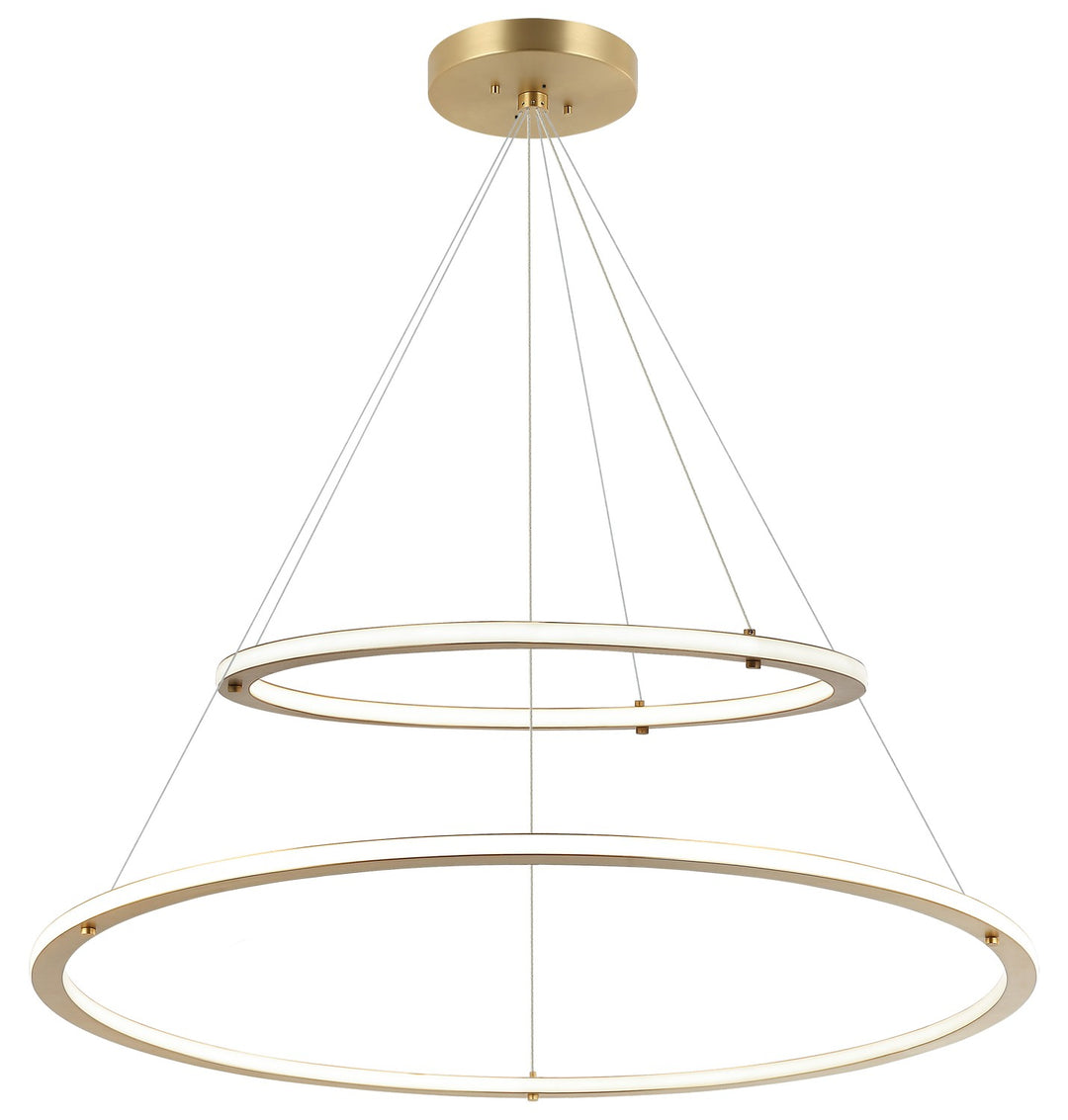 Victoria LED Pendant in Brushed Gold - available from The Lighting Shoppe, trusted by Canadian homeowners