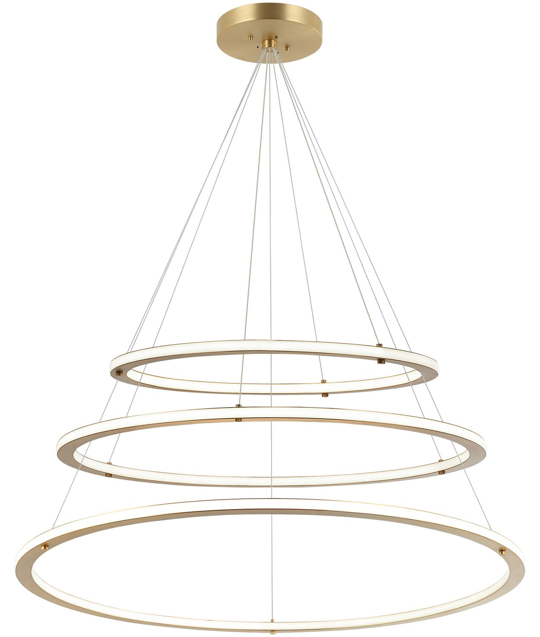 Victoria LED Pendant in Brushed Gold - available from The Lighting Shoppe, trusted by Canadian homeowners