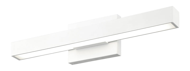 Presley LED Vanity in Matte White - available from The Lighting Shoppe, trusted by Canadian homeowners