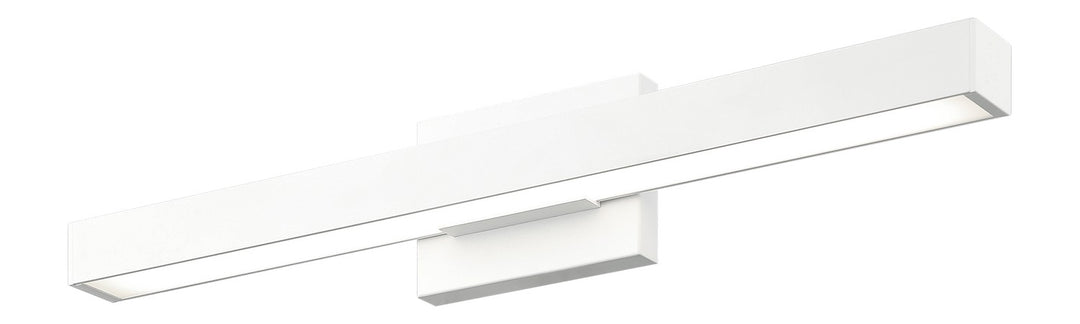 Presley LED Vanity in Matte White - available from The Lighting Shoppe, trusted by Canadian homeowners