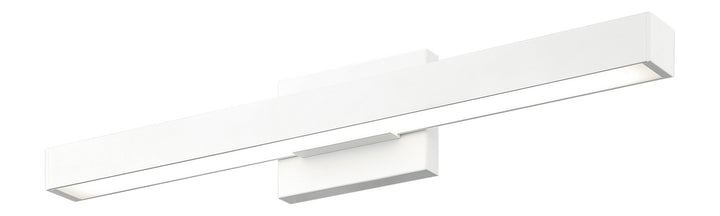 Presley LED Vanity in Matte White - available from The Lighting Shoppe, trusted by Canadian homeowners