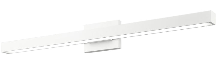 Presley LED Vanity in Matte White - available from The Lighting Shoppe, trusted by Canadian homeowners
