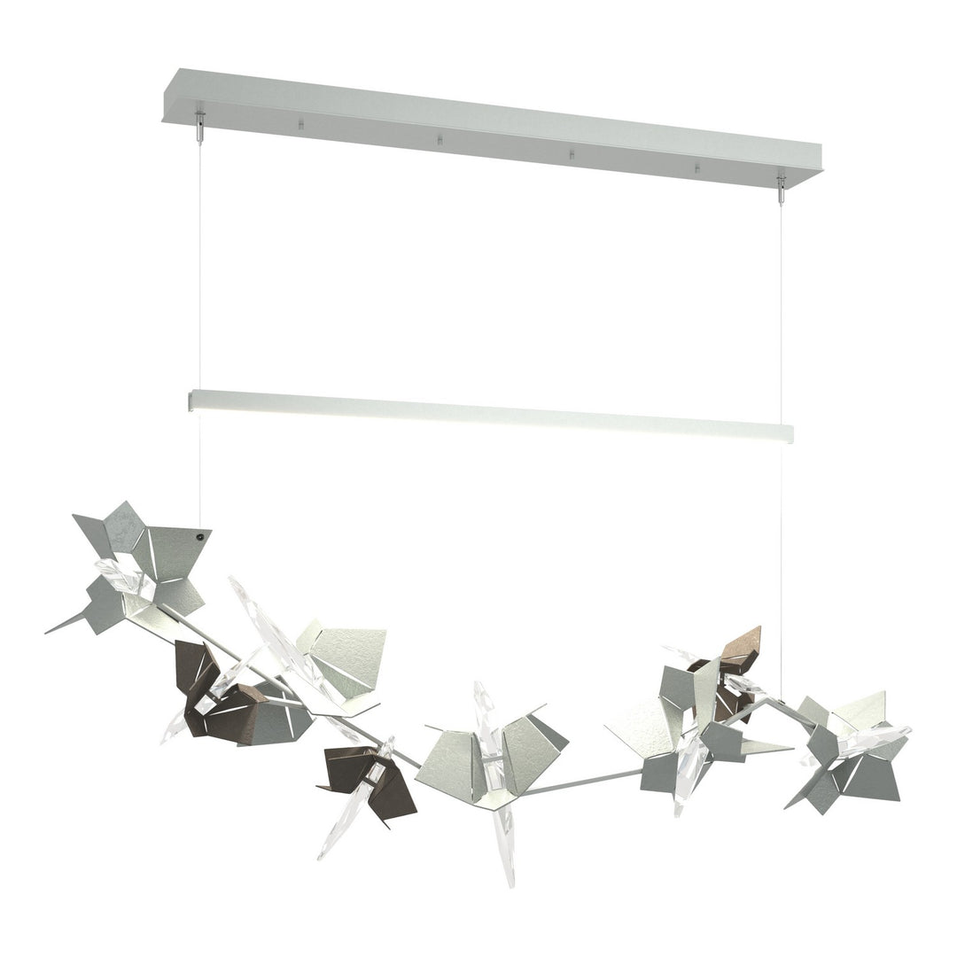 Hubbardton Forge Canada - 139813-LED-STND-82-07-CR - LED Pendant - Belladonna - Vintage Platinum