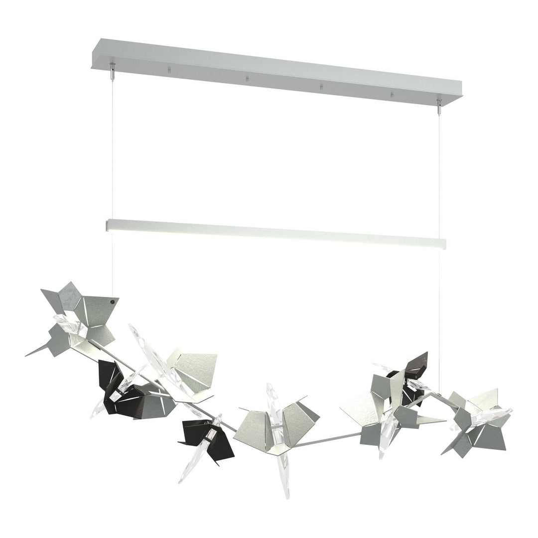 Hubbardton Forge Canada - 139813-LED-STND-82-10-CR - LED Pendant - Belladonna - Vintage Platinum