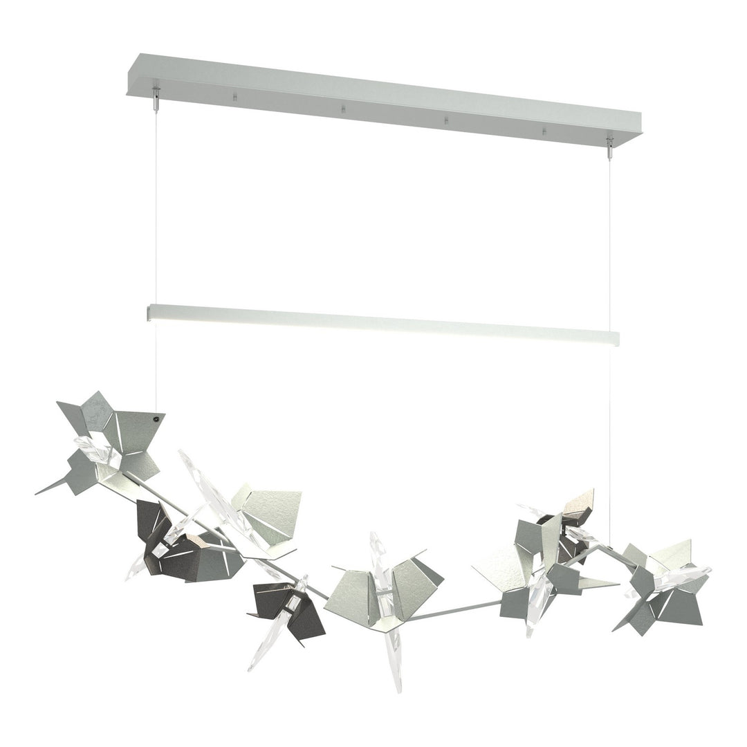 Hubbardton Forge Canada - 139813-LED-STND-82-20-CR - LED Pendant - Belladonna - Vintage Platinum