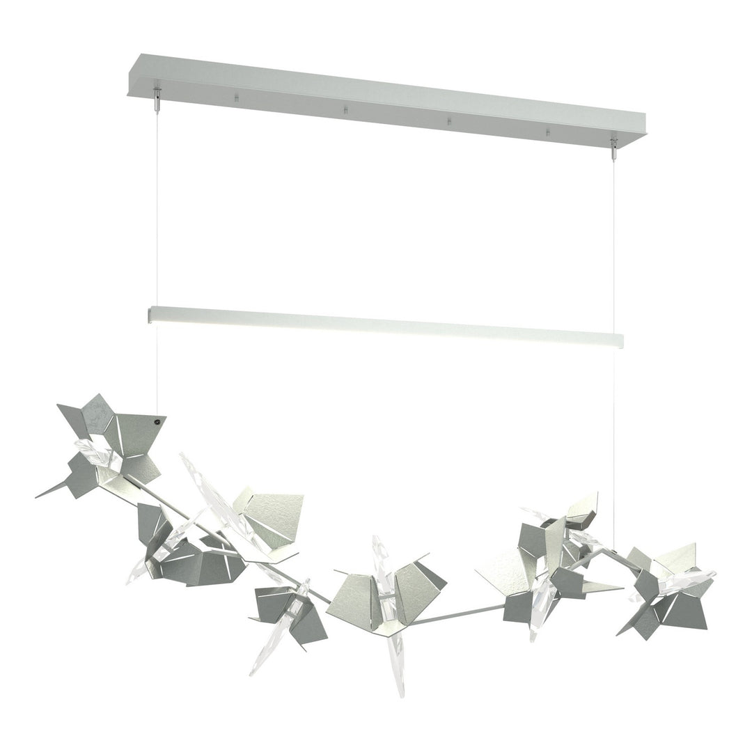 Hubbardton Forge Canada - 139813-LED-STND-82-82-CR - LED Pendant - Belladonna - Vintage Platinum