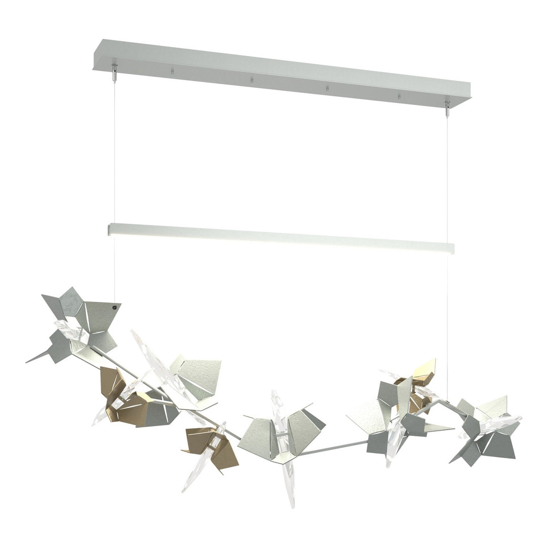 Hubbardton Forge Canada - 139813-LED-STND-82-84-CR - LED Pendant - Belladonna - Vintage Platinum