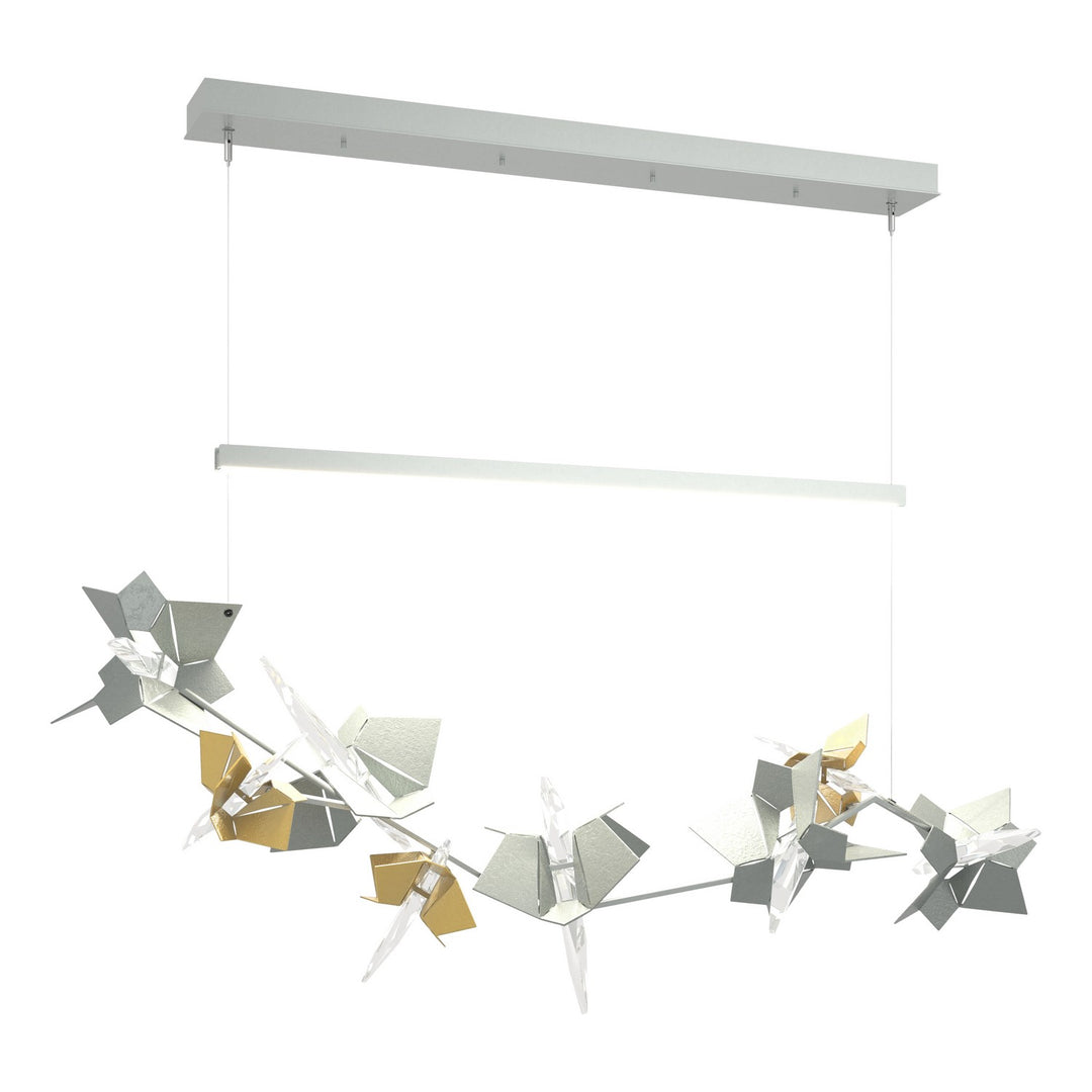 Hubbardton Forge Canada - 139813-LED-STND-82-86-CR - LED Pendant - Belladonna - Vintage Platinum