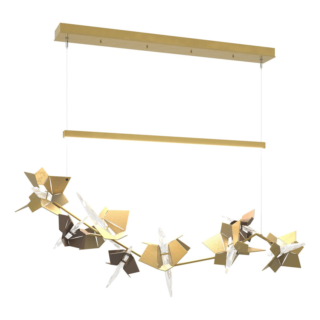Hubbardton Forge Canada - 139813-LED-STND-86-05-CR - LED Pendant - Belladonna - Modern Brass