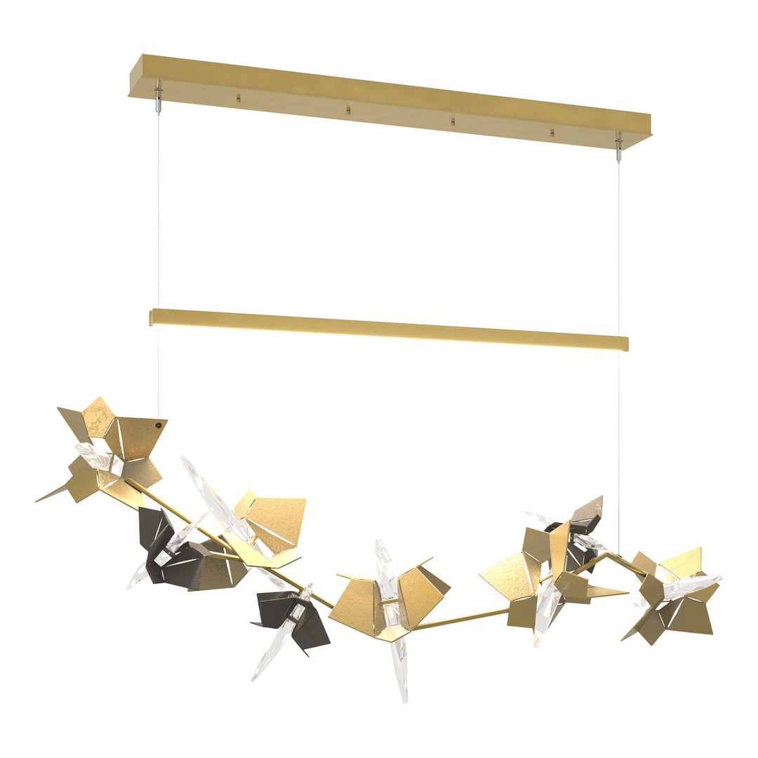 Hubbardton Forge Canada - 139813-LED-STND-86-07-CR - LED Pendant - Belladonna - Modern Brass