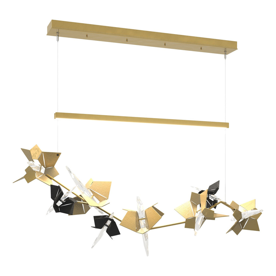 Hubbardton Forge Canada - 139813-LED-STND-86-10-CR - LED Pendant - Belladonna - Modern Brass