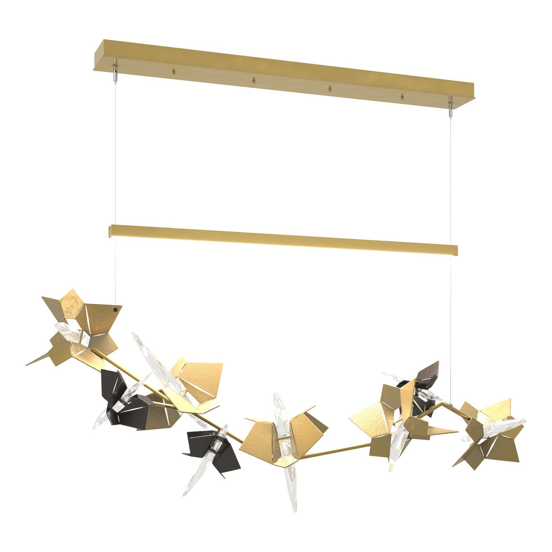 Hubbardton Forge Canada - 139813-LED-STND-86-14-CR - LED Pendant - Belladonna - Modern Brass