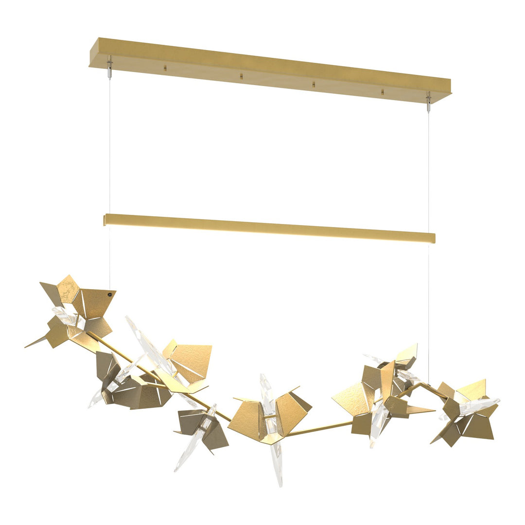 Hubbardton Forge Canada - 139813-LED-STND-86-84-CR - LED Pendant - Belladonna - Modern Brass