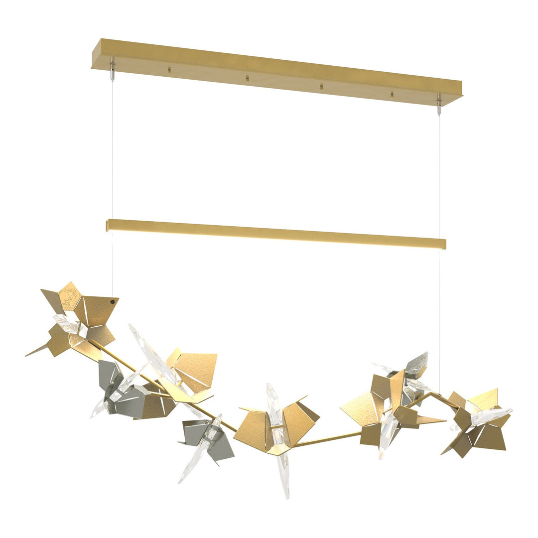 Hubbardton Forge Canada - 139813-LED-STND-86-85-CR - LED Pendant - Belladonna - Modern Brass
