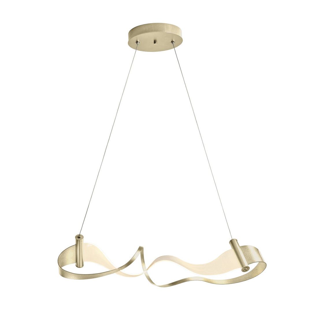 Hubbardton Forge Canada - 139833-LED-STND-86 - LED Pendant - Zephyr - Modern Brass