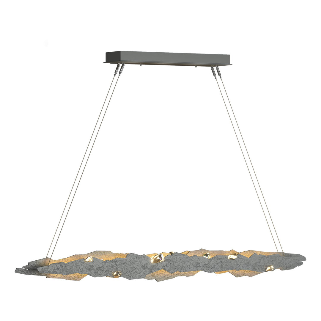 Hubbardton Forge Canada - 139860-LED-STND-82-CR - LED Pendant - Trove - Vintage Platinum