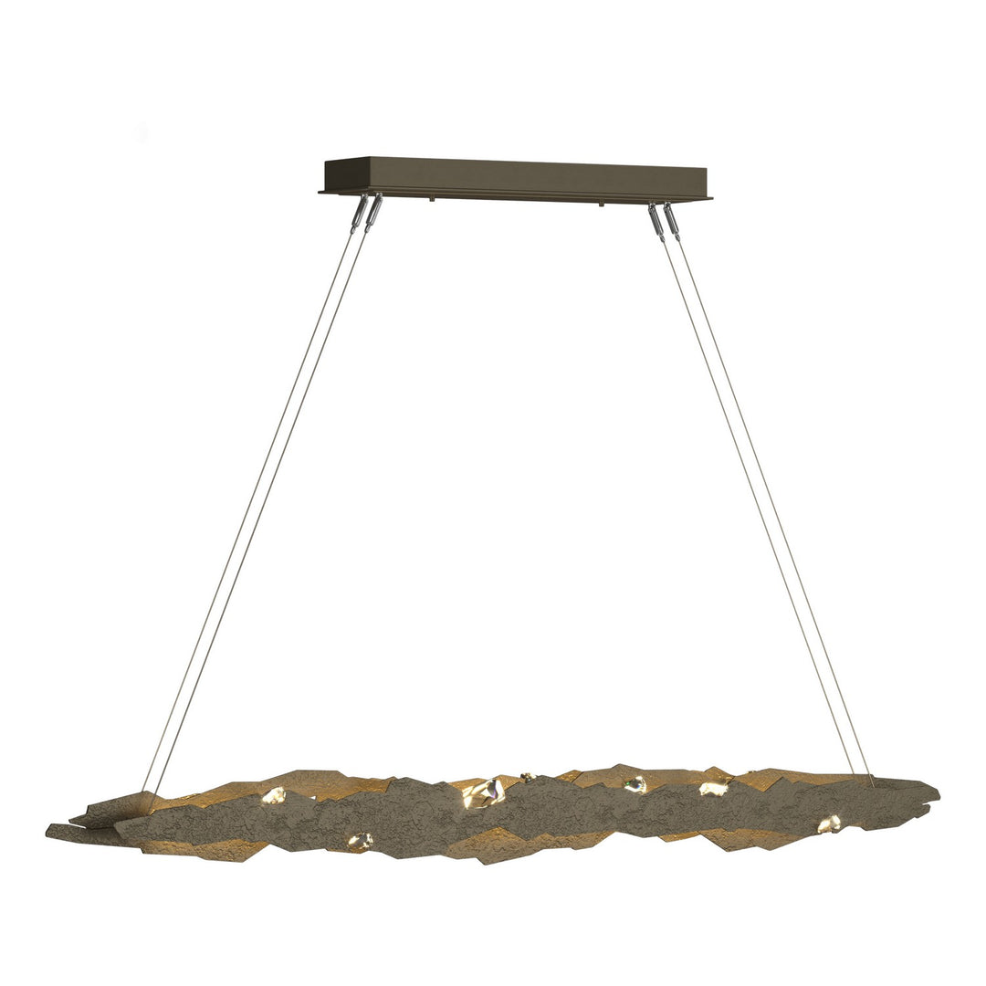 Hubbardton Forge Canada - 139860-LED-STND-84-CR - LED Pendant - Trove - Soft Gold