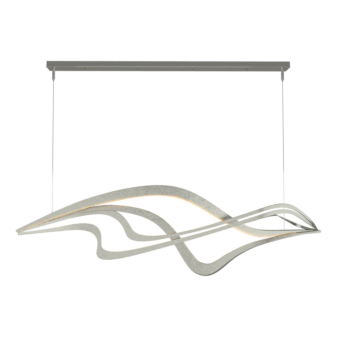 Hubbardton Forge Canada - 139905-LED-STND-85 - LED Pendant - Crossing Waves - Sterling