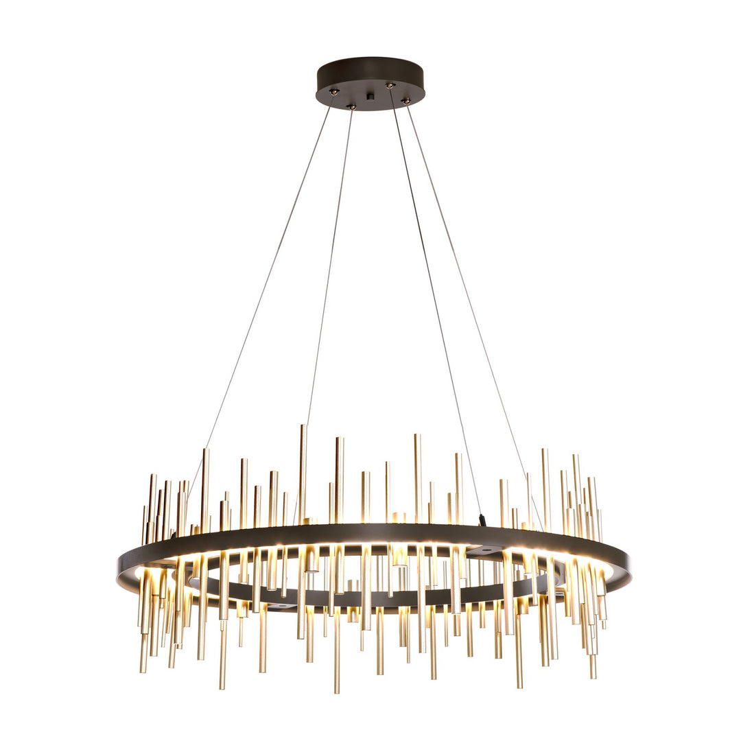 Hubbardton Forge Canada - 139910-LED-STND-14-86 - LED Pendant - Cityscape - Oil Rubbed Bronze