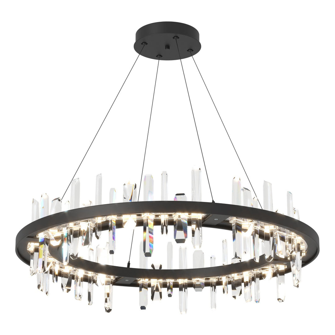 Hubbardton Forge Canada - 139915-LED-STND-10-CR - LED Pendant - Solitude - Black