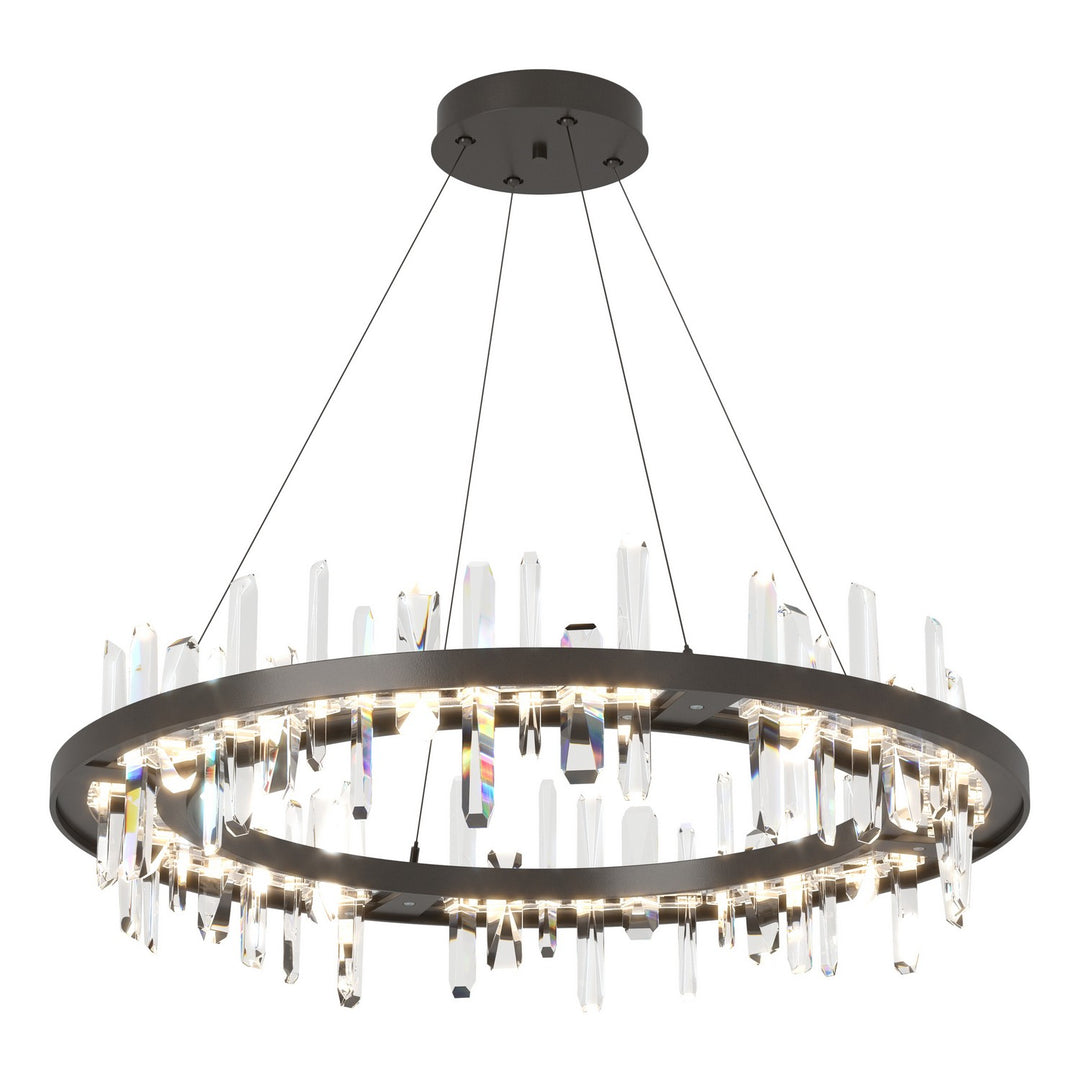 Hubbardton Forge Canada - 139915-LED-STND-14-CR - LED Pendant - Solitude - Oil Rubbed Bronze
