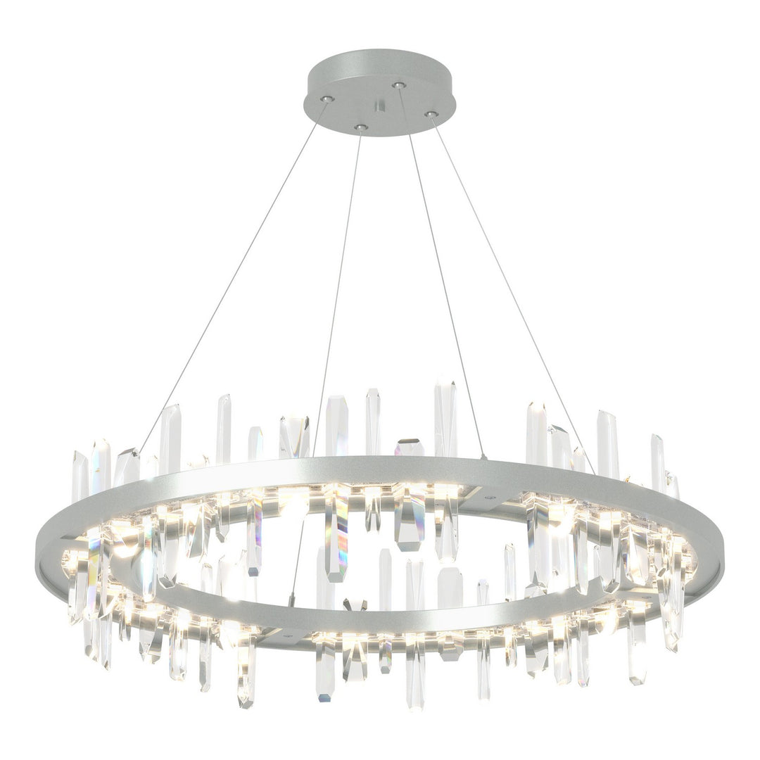 Hubbardton Forge Canada - 139915-LED-STND-82-CR - LED Pendant - Solitude - Vintage Platinum