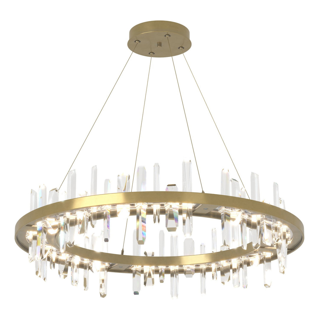 Hubbardton Forge Canada - 139915-LED-STND-86-CR - LED Pendant - Solitude - Modern Brass