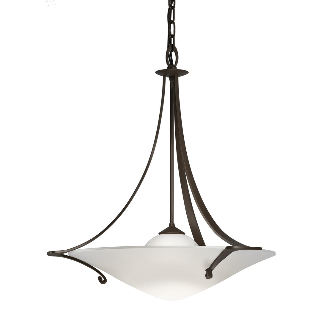 Hubbardton Forge Canada - 144710-SKT-05-GG0279 - One Light Pendant - Antasia - Bronze