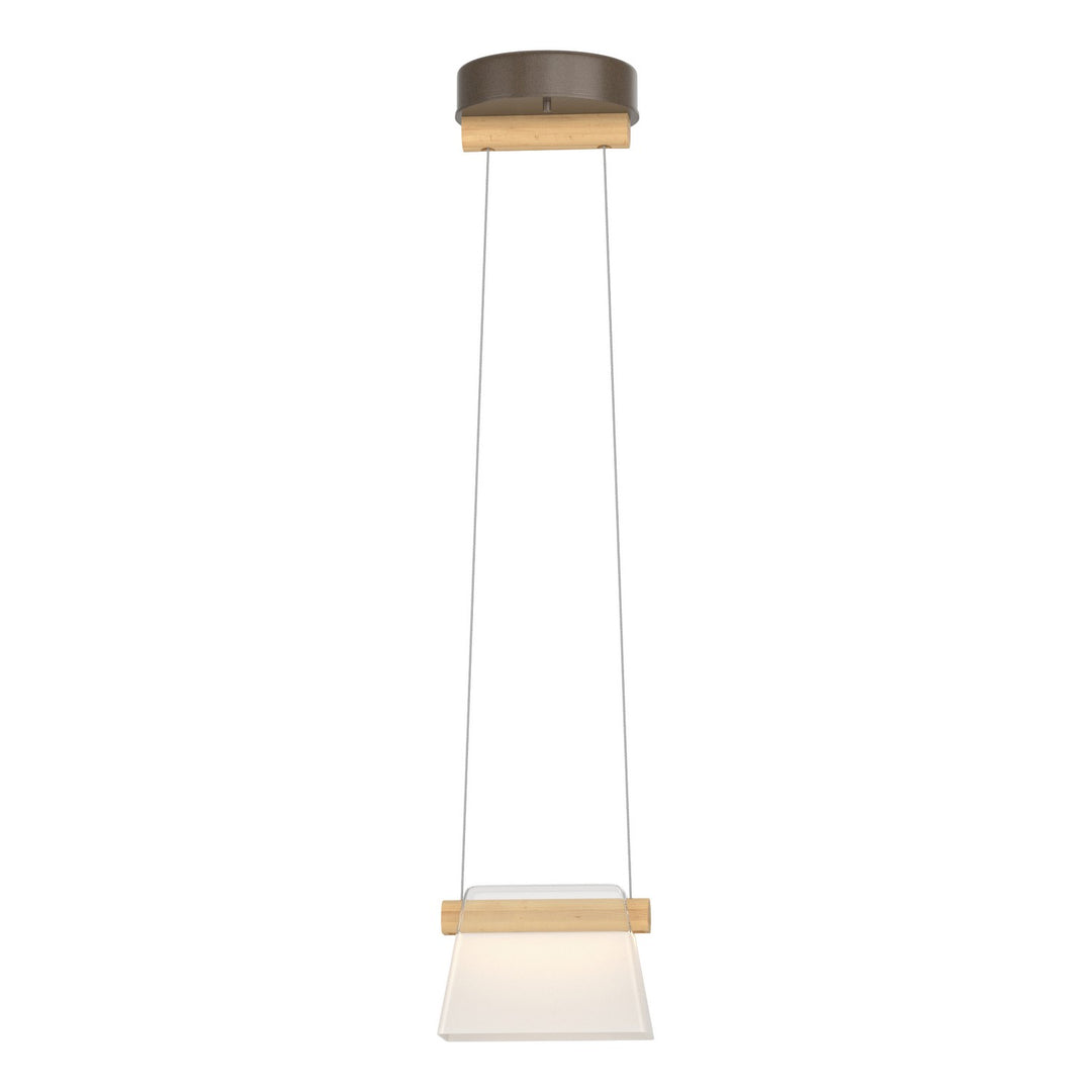 Cowbell LED Mini Pendant in Bronze - available from The Lighting Shoppe, trusted by Canadian homeowners